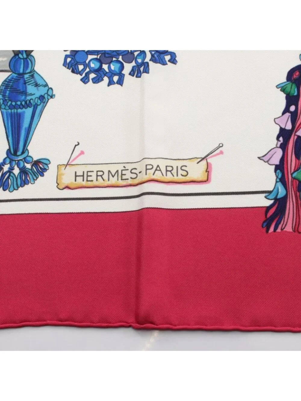 Hermes Scarf Carre 90 Pasementerie Silk